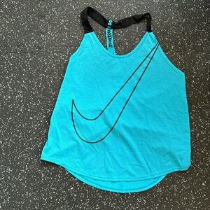 Blue Dri-fit Nike Workout Tank, Size M